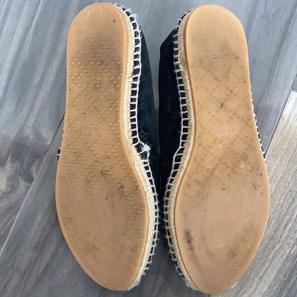 Gucci GG logo Suede espadrille - Picture 7 of 9